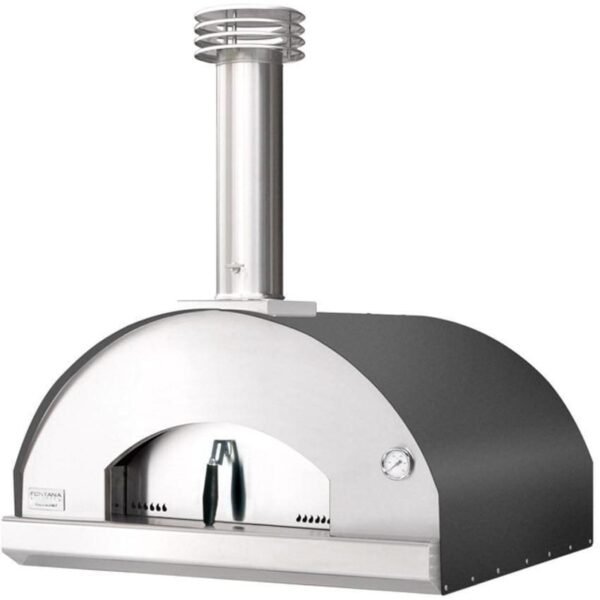 Fontana Forni Marinara Wood - Fired Pizza Oven Anthracite FTMARIN - A