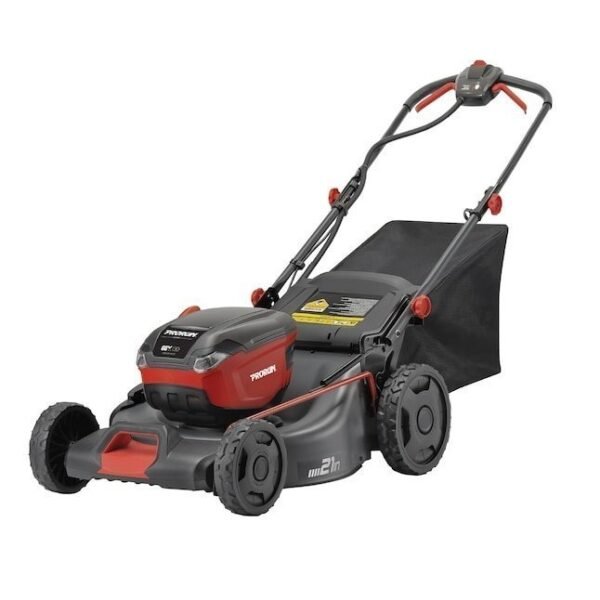 PRORUN 60V 21 - In. Steel Deck Cordless Push Lawn Mower with 2.5 Ah Battery and Charger