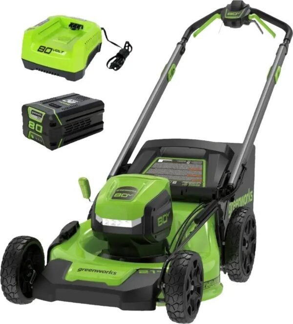 Greenworks 80V 21-Inch Self - Propelled Lawn Mower