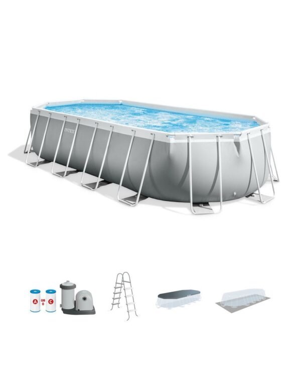 Prism FrameTM 20 x 10 x 48 Oval Above Ground Pool Set