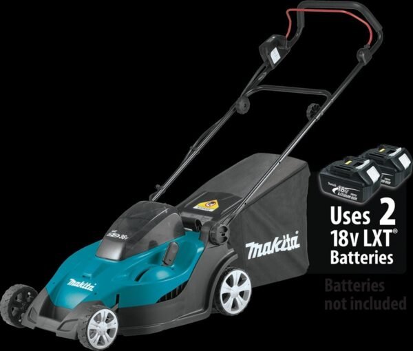 Makita USA 18V X2 (36V) LXT Lithium - Ion Cordless 17 Residential Lawn Mower, Tool Only