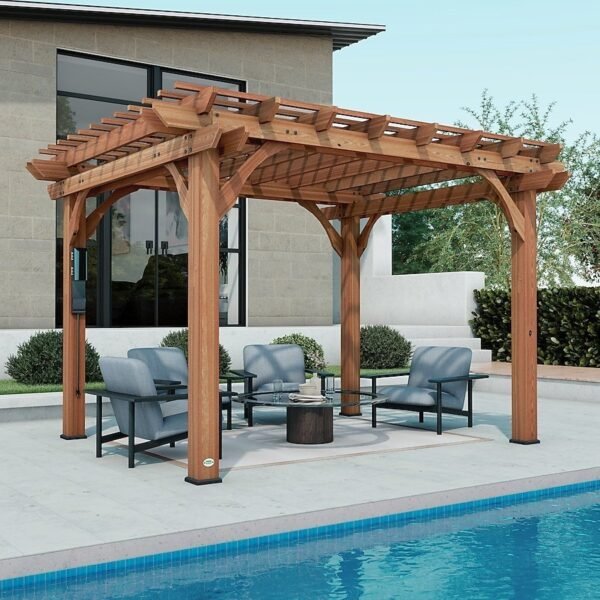 Backyard Discovery 10 x 12 Cedar Pergola