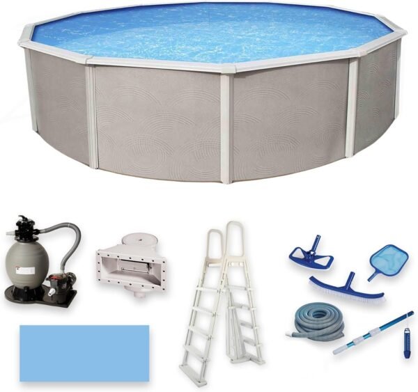 Blue Wave Belize 15 Round Above Ground Pool