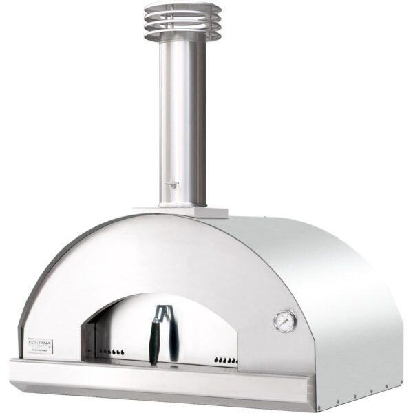 Fontana Forni Mangiafuoco Wood - Fired Pizza Oven Stainless FTMF - S