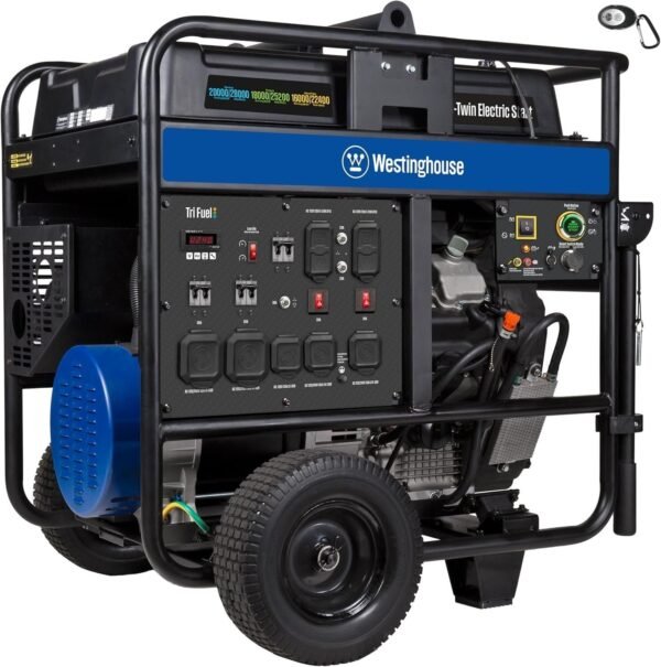 Westinghouse 28,000/20.000 - Watt Tri - Fuel Portable Generator