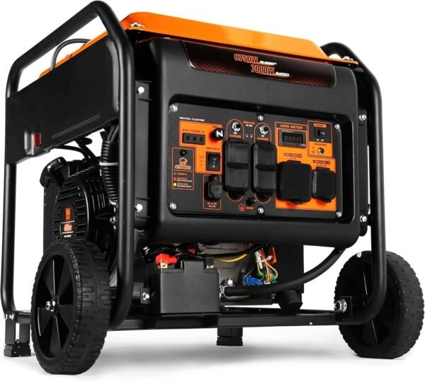 WEN DF875iX 8750 - Watt RV and Transfer - Switch - Ready 120V/240V Dual