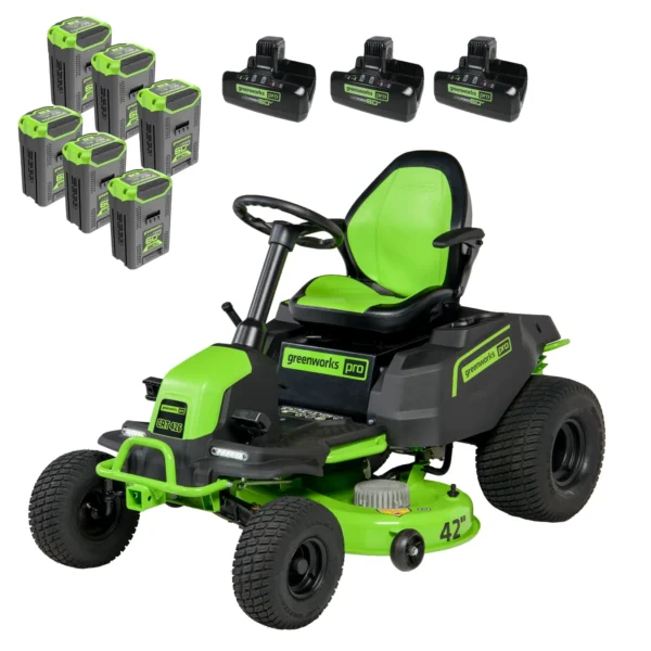 Greenworks 60V 42 Cordless Battery CrossoverT Riding Lawn Mower