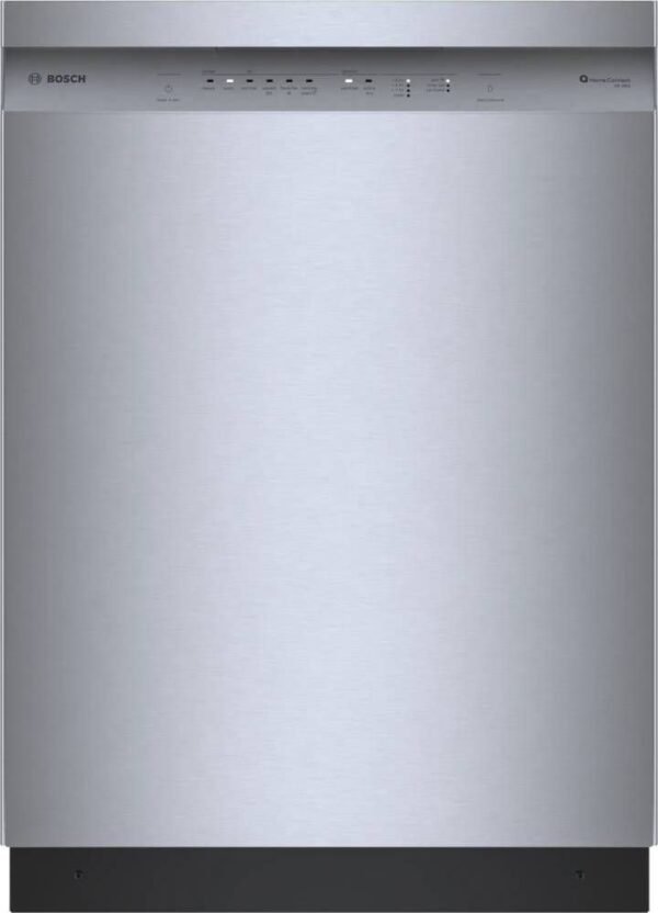 Bosch SHE41CM5N 300 Series 24 Dishwasher 48 db Recessed Handle, Stainless Steel