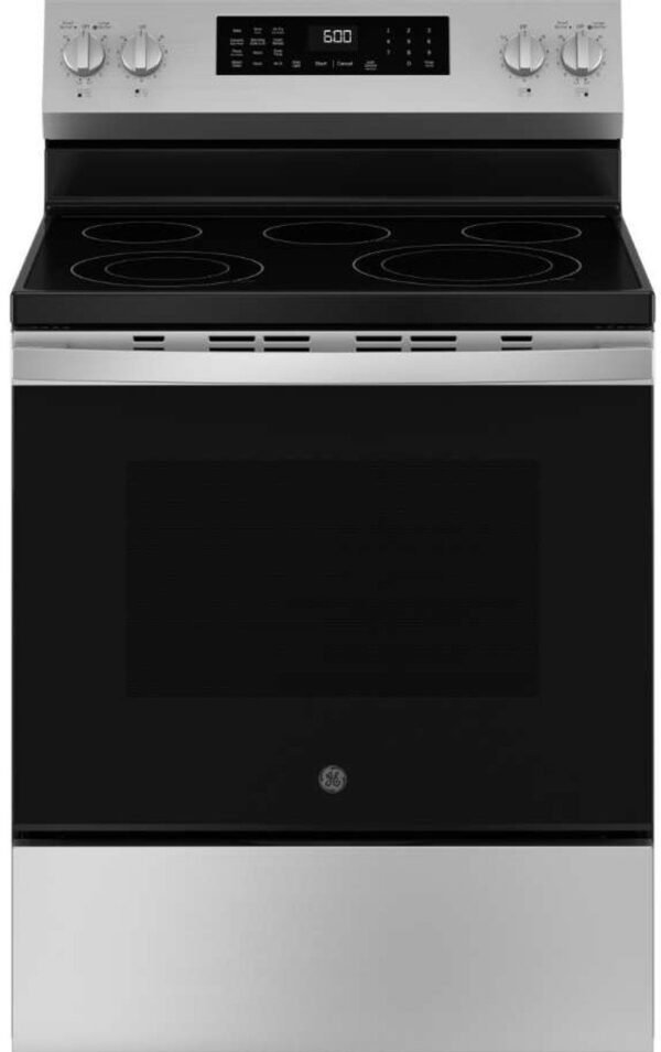 GE 30 Freestanding Electric Convection Range GRF600AVSS