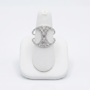 Radiant Starburst Baguette by Shepherd Jewelry on white background